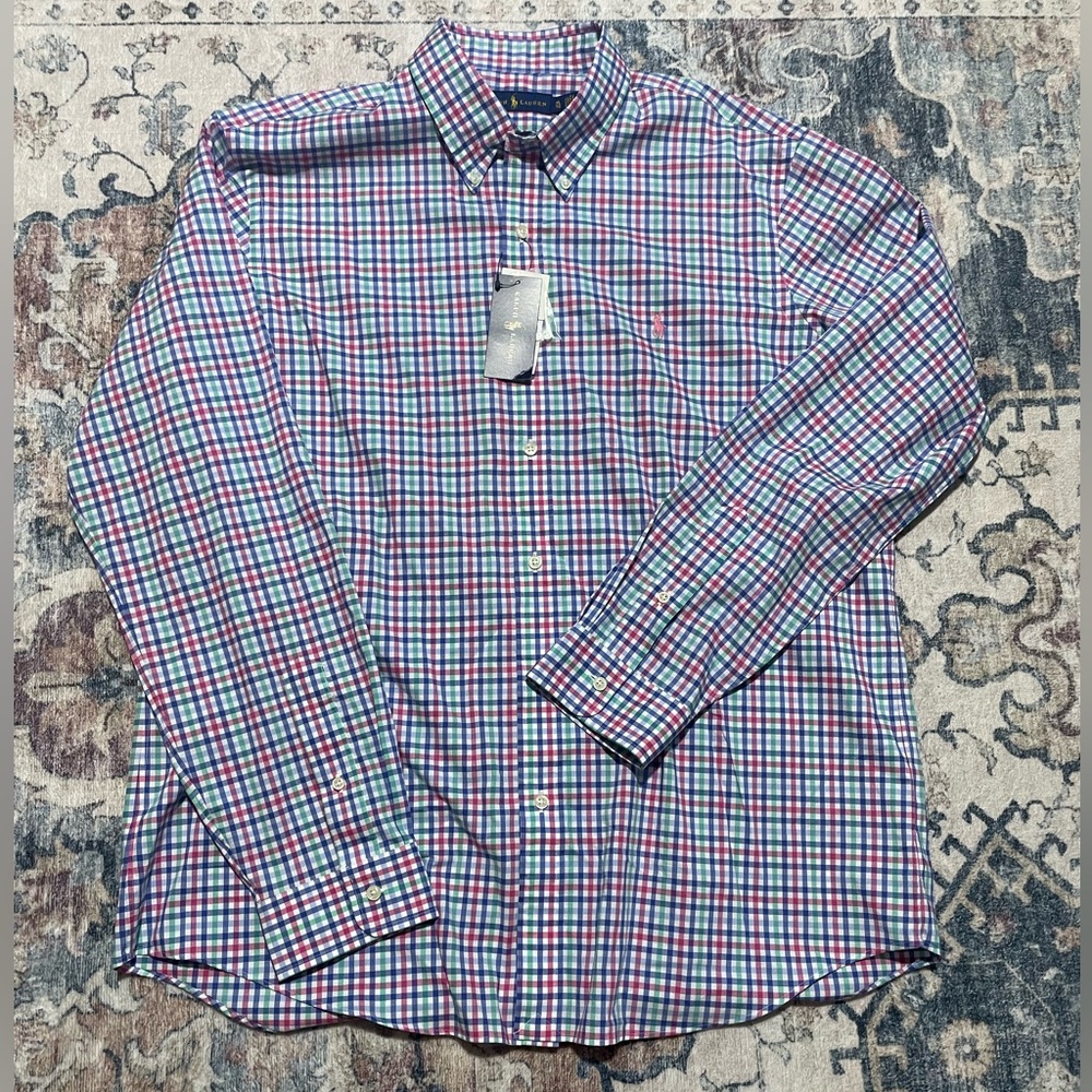 Men's Multicolor Plaid Shirt
